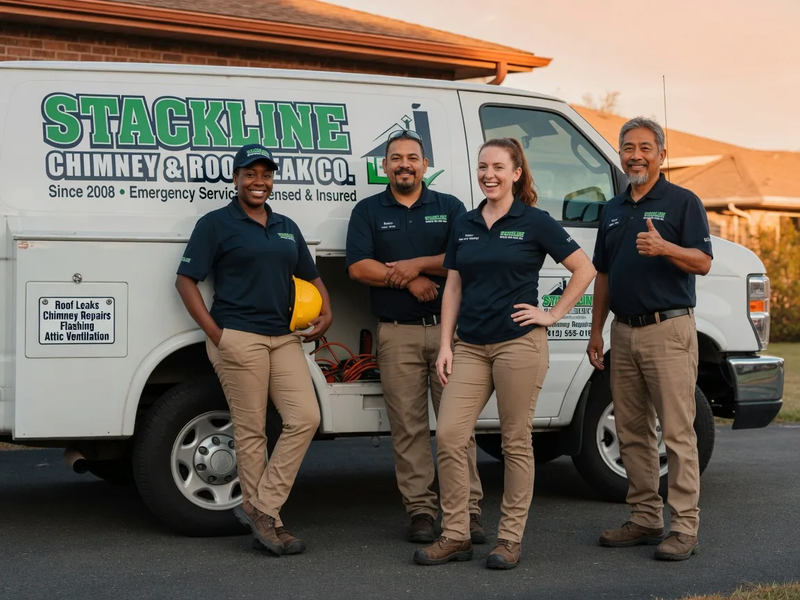 Chimney flashing repair company in Framingham, MA